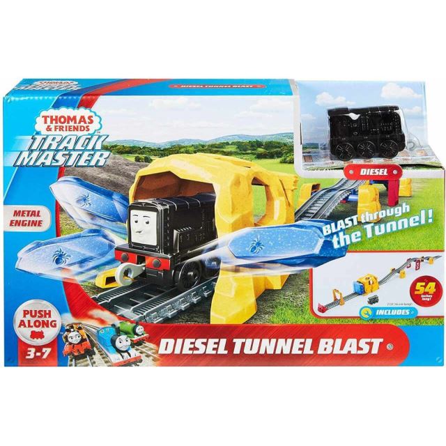 Fisher Price Tomášok a priatelia DIESEL a výbuch tunela herný set