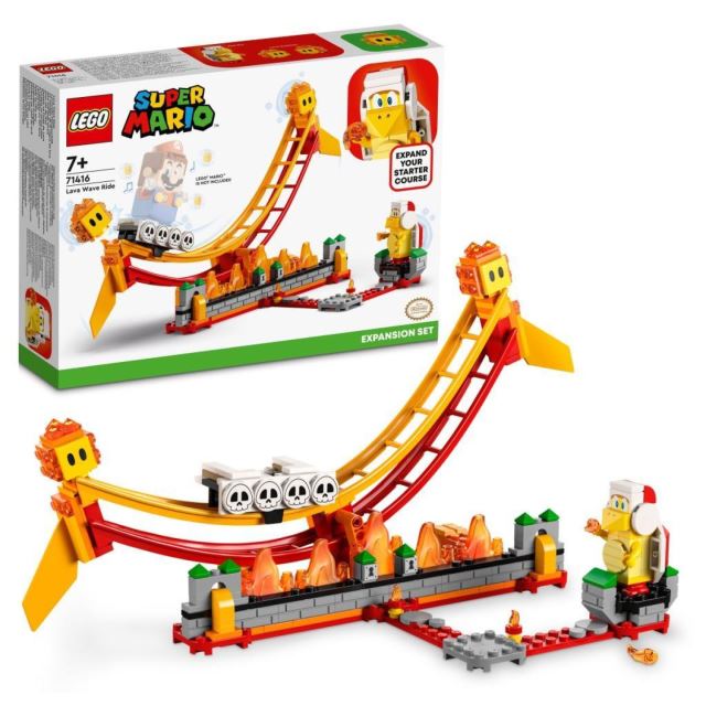 LEGO® Super Mario™ 71416 Jazda na vlne lávy – rozširujúci set