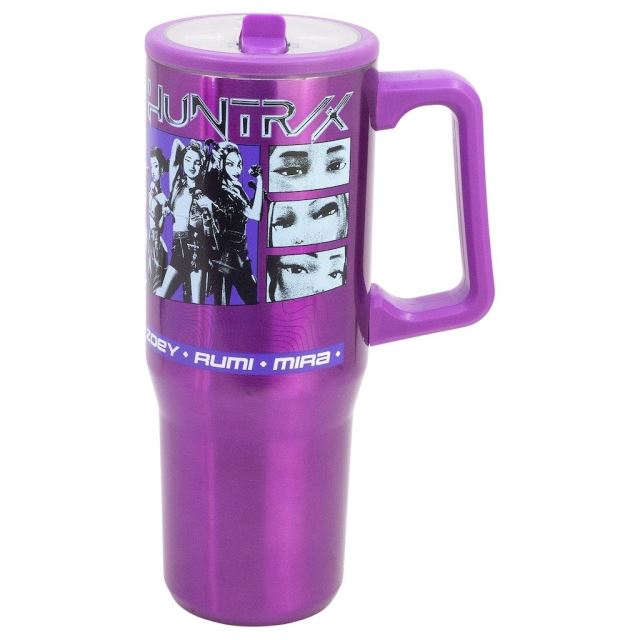 K-Pop Demon Hunters Termohrnček so slamkou a uchom 920 ml
