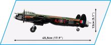 Cobi 5758 II WW Avro Lancaster B. III  Dambuster, 1:48, 1747 k, 3 f EXECUTIVE EDITION (5)