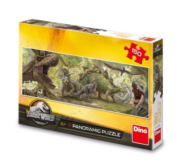 Dino Puzzle JURSKÝ SVĚT 150 panoramic