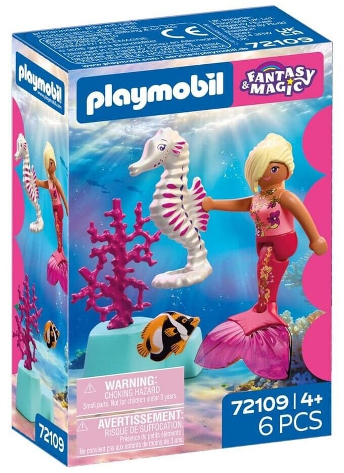 Playmobil Mořská panna s mořským koníkem