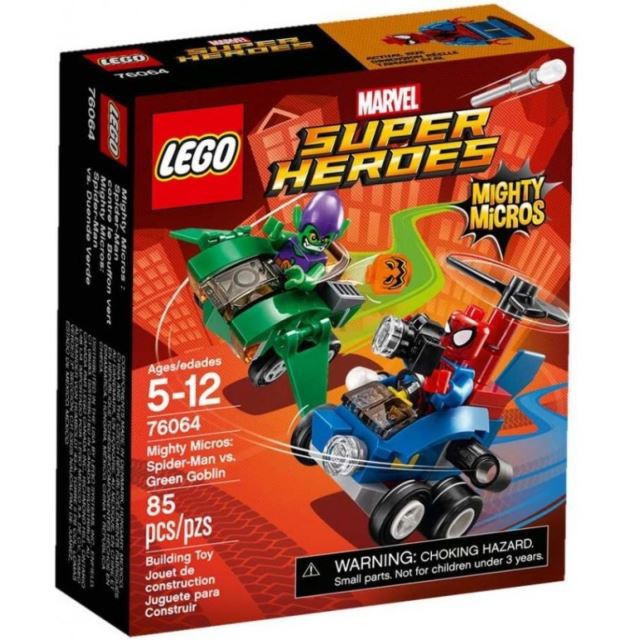 LEGO Super Heroes 76064 Mighty Micros: Spiderman vs. Green Goblin
