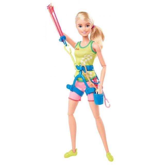 Mattel Barbie Sportovní lezení Tokyo 2020, GJL75