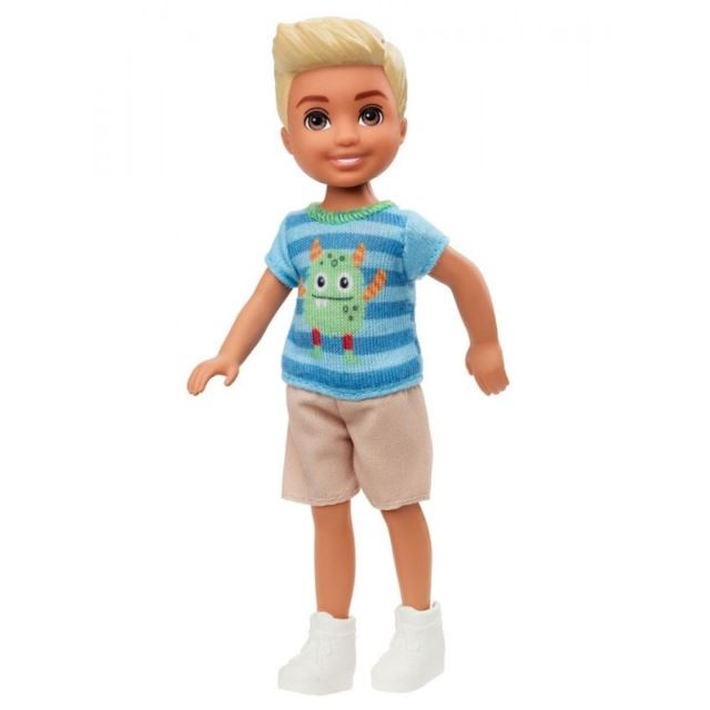 Barbie Chelsea kluk ve triku s příšerou, Mattel GHV67