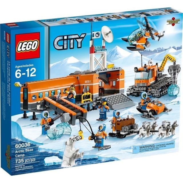 LEGO CITY ARKTIS 60036 Polární základní tábor