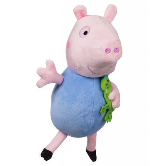 PEPPA PIG plyšový George s kamarádem 35,5 cm