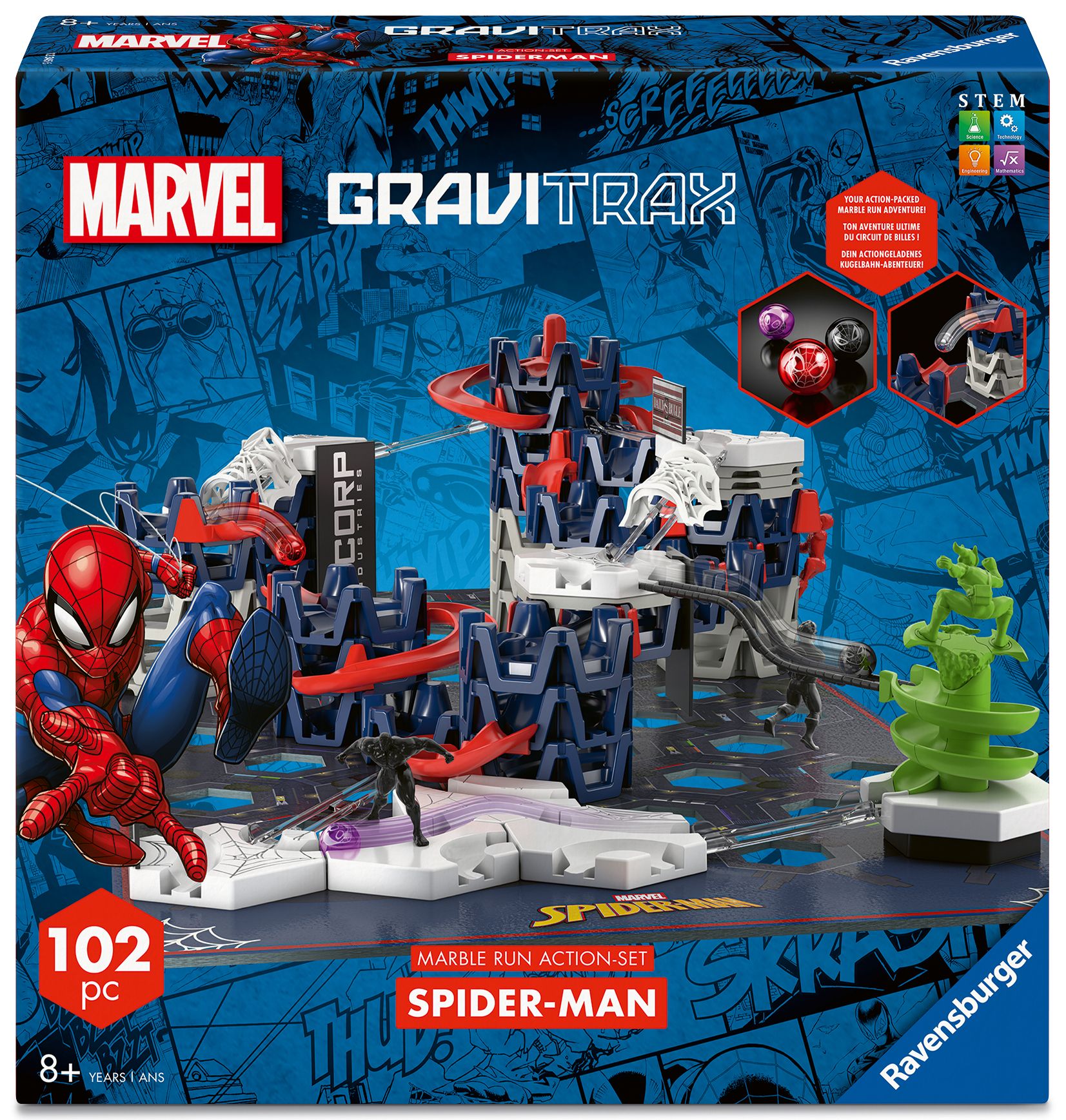 Ravensburger 20017 gravitrax spiderman startovní sada m