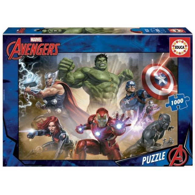 EDUCA 17694 Puzzle Marvel AVENGERS, 1000 dílků