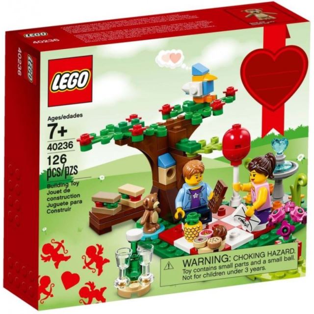 LEGO 40236 Romantický valentýnský piknik