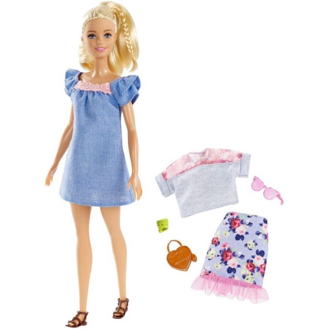 Barbie Modelka 99 s oblečky a doplňky, Mattel FRY79