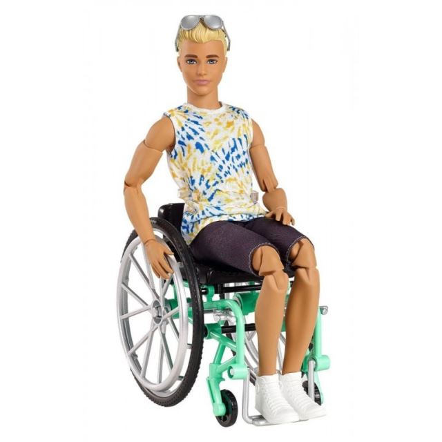 Mattel Ken na invalidním vozíku, GWX93
