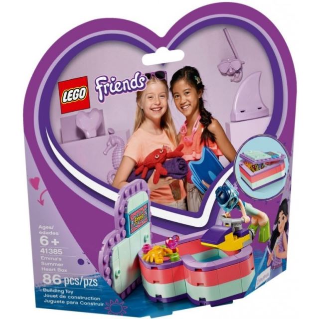 LEGO Friends 41385 Emma a letní srdcová krabička