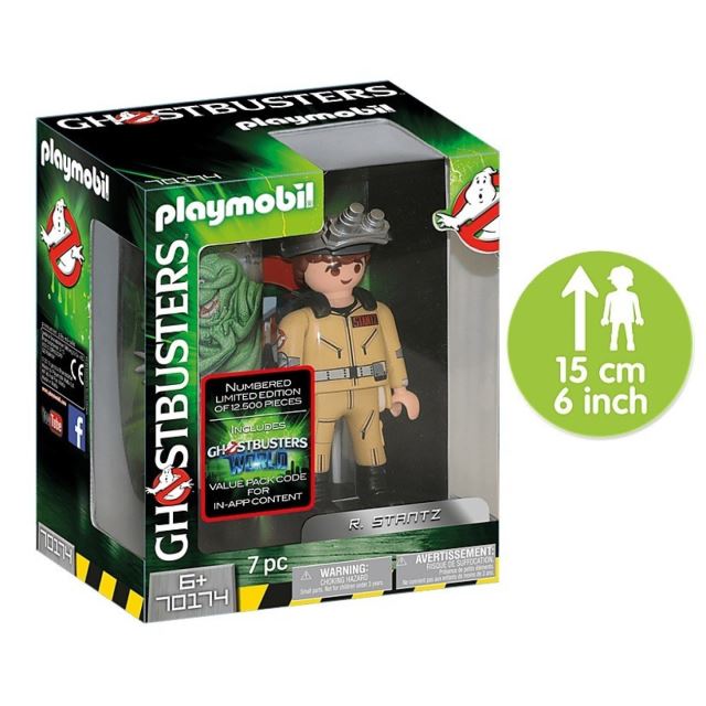 Playmobil 70174 Ghostbusters sběratelská figurka R. Stantz 15cm
