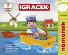 IGRÁČEK Námořník - figurka s lodičkou (1)