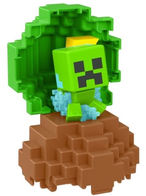 Mattel Minecraft MINI MODE spawnovací vajíčko s Creeperem, HXT70