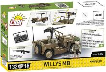 COBI 3133 Americký ozbrojený terénny automobil Jeep Willys MB (5)