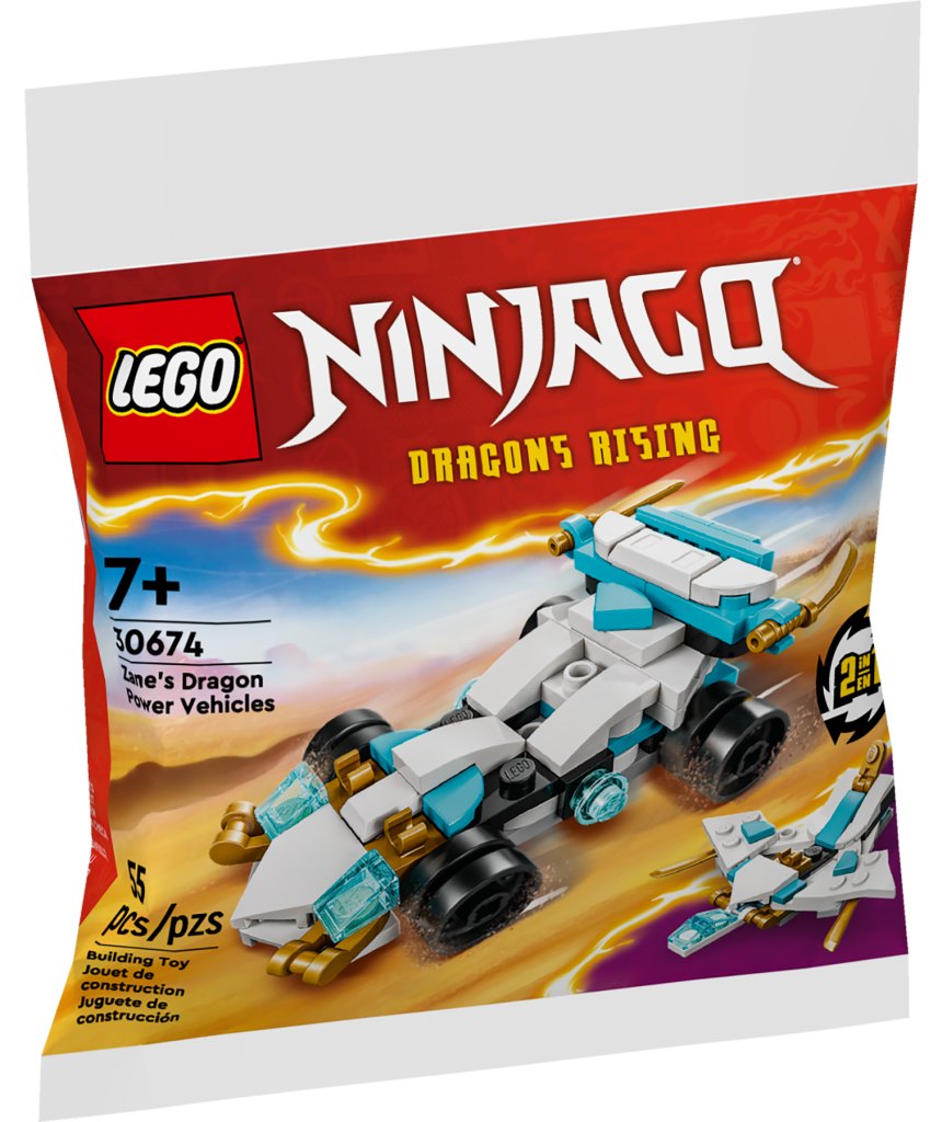 Lego® ninjago 30674 zaneovo dračí závodní auto