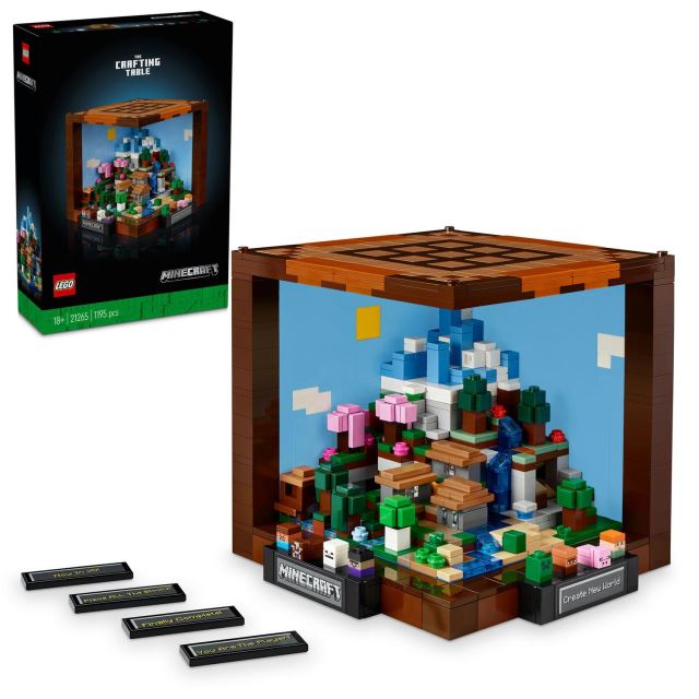 LEGO® Minecraft® 21265 Pracovný stôl