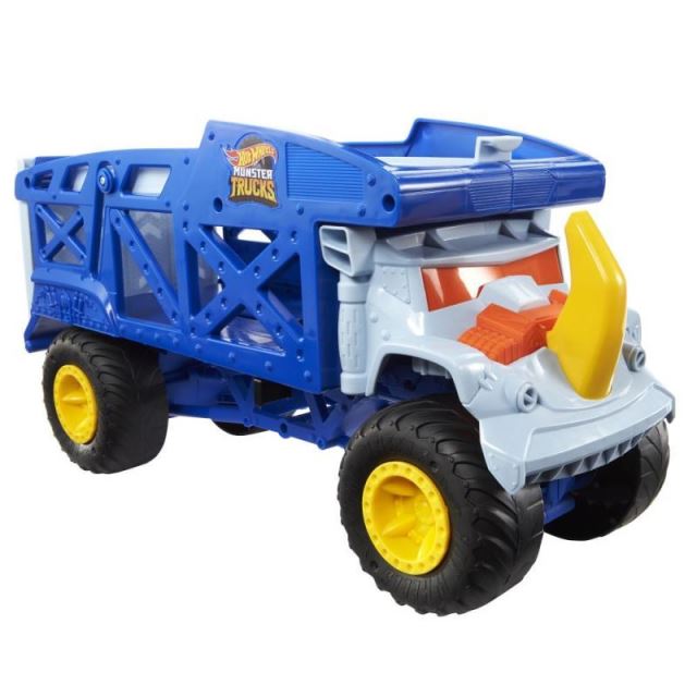 Hot Wheels Monster Trucks Nosorožčie preprava trackov, Mattel HFB13