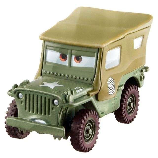 Cars 3 Autíčko Sarge, Mattel FJH95