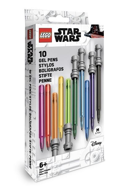 LEGO® Star Wars Set Gelových per, světelný meč - 10 ks