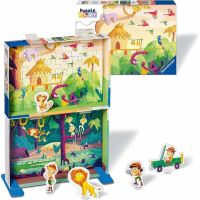 Ravensburger 05593 Puzzle & Play Výprava do džungle 2x24 dielikov (1)