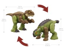 Mattel Jurský svet Dinosaurus s transformáciou T-REX a ANKYLOSAURUS, HLP06 (1)