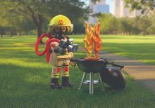 Playmobil 72149 Hasič pri grile (1)