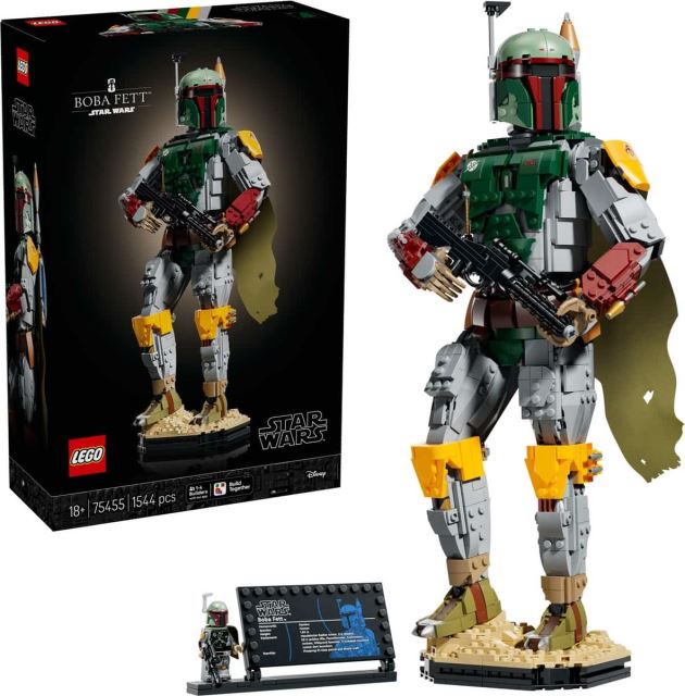 Se stavebnicí LEGO® Star Wars™ 75455 Boba Fett™ vzdejte hold lovci odměn, který má skutečný styl: Bobovi Fettovi. Vytvořte si Bobovu zbroj přesně jako z filmu Star Wars: Návrat Jediů.