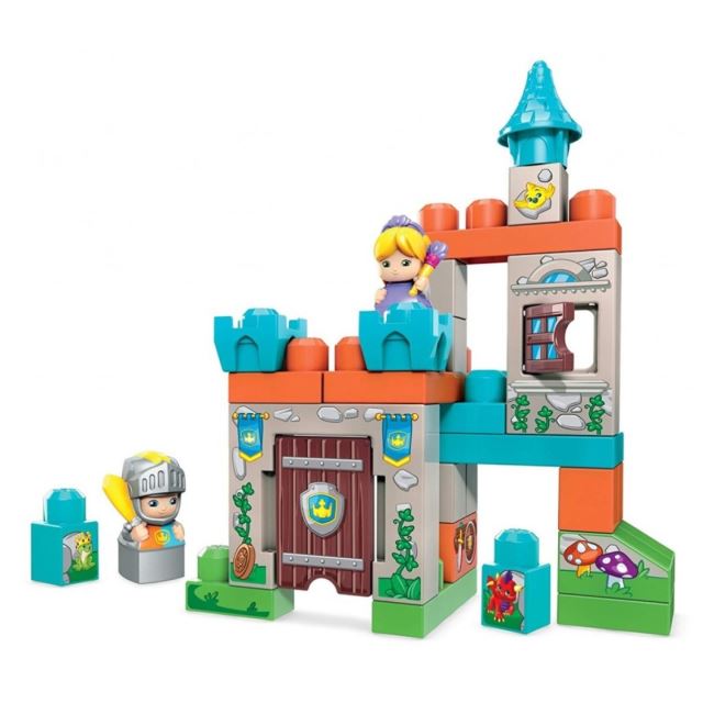 Mega Bloks First Builders Královský hrad, Mattel FMC01