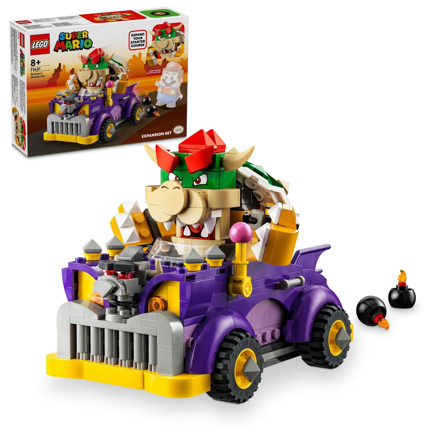 Lego® super mario™ 71431 bowserův sporťák – rozšiřující set