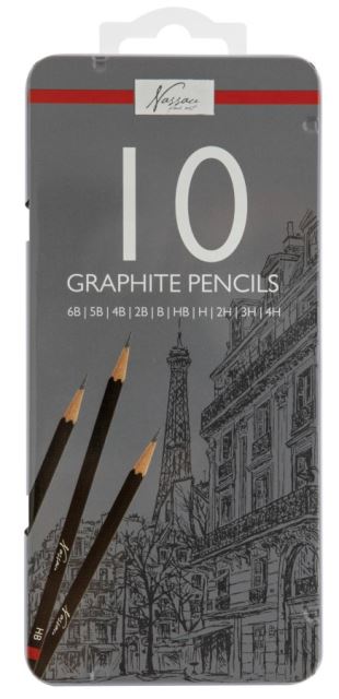 Nassau Maliarske ceruzky 10 ks