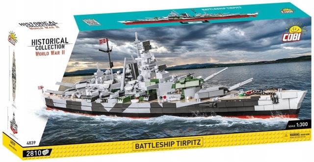 Cobi 4839 Nemecká bojová loď Tirpitz