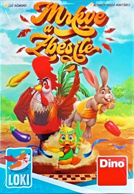 Dino MRKVE A ZBĚSILE dětská hra