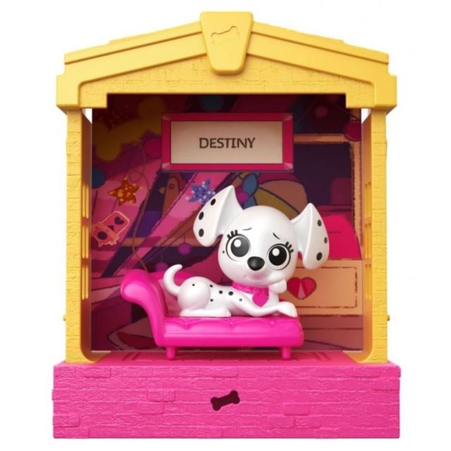 101 Dalmatinů, figurka v domečku Destiny, Mattel GBM35