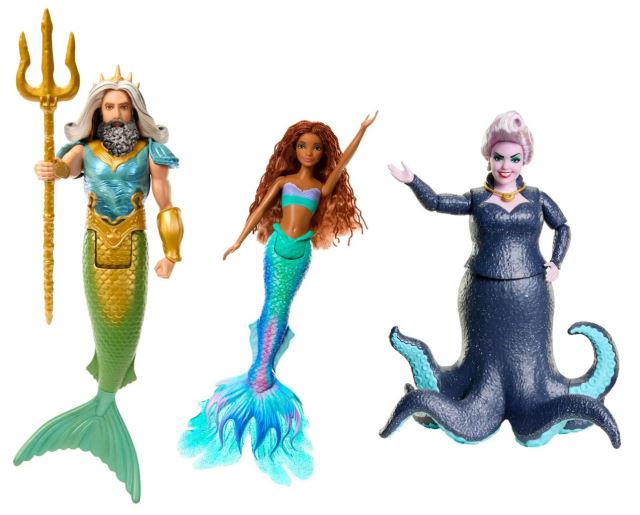 Mattel Disney The Little Mermaid Súprava rozprávkových bábik HND28