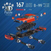 Ravensburger 08036 Puzzle 3D Iconics: Dodge Challenger R/T Scat Pack Widebody (3)