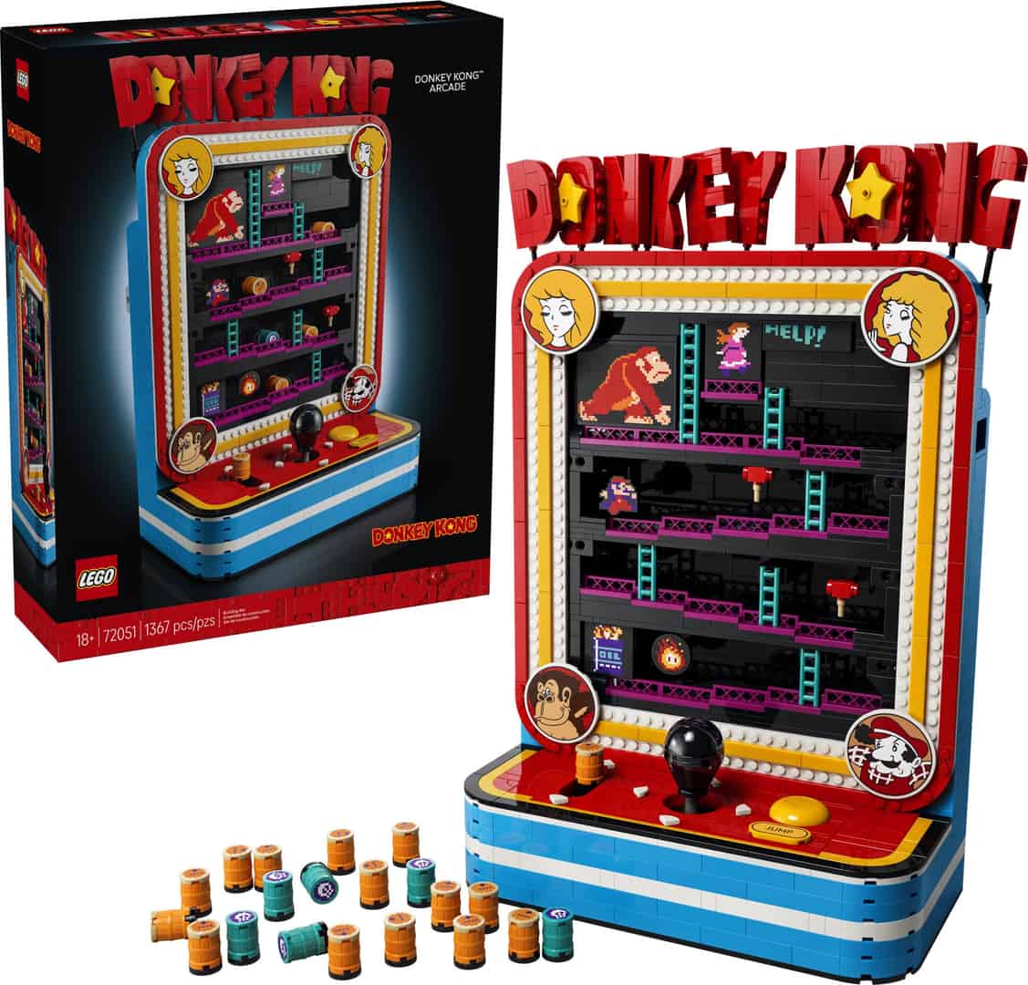 Lego® super mario™ 72051 arkádová hra donkey kong™