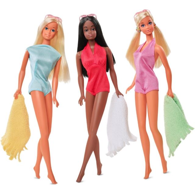 Barbie MALIBU s priateľmi, darčekový set, Mattel GTJ86
