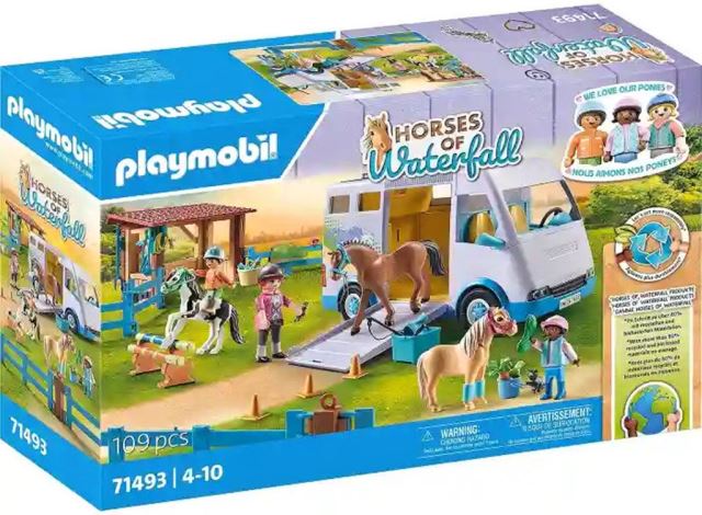 Playmobil 71493 Mobilná jazdecká škola