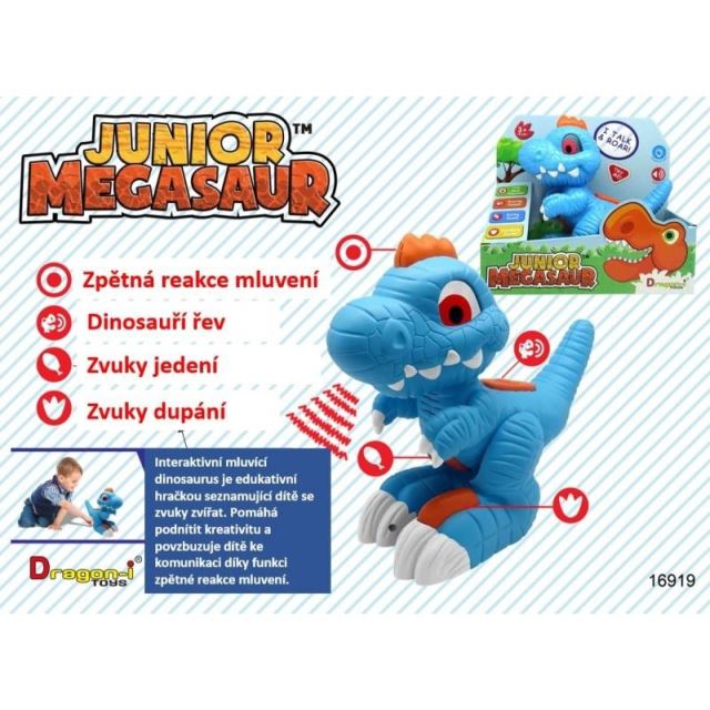 Junior Megasaur se zvukem