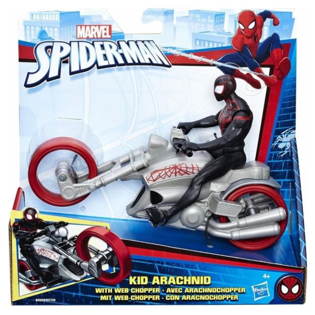 Spiderman figurka na motorce Kid Arachnid, Hasbro B9999