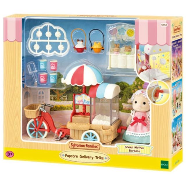 Sylvanian Families 5653 Popcorn pojazdná predajňa s ovečkou