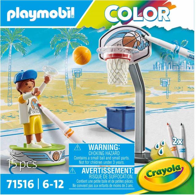 Playmobil 71516 Skater s basketbalovým míčem