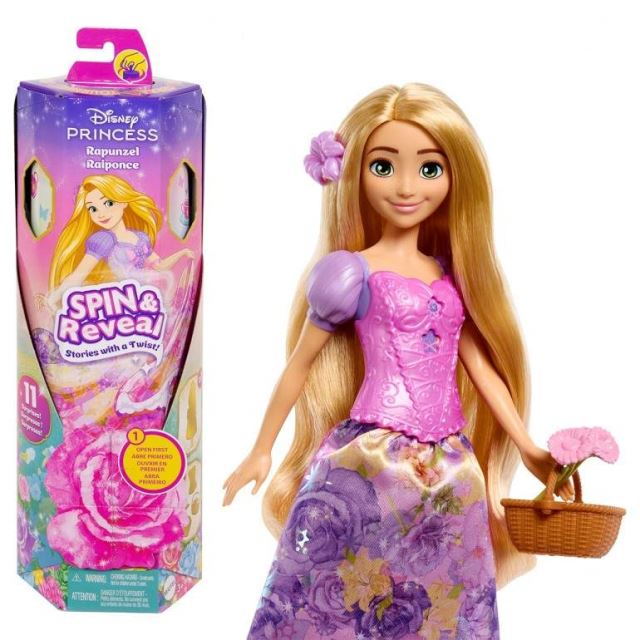 Mattel Disney Princess Spin & Reveal™ Záhradná párty LOCIKA