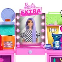 Mattel Barbie Extra Šatník s bábikou, herný set, GYJ70 (4)
