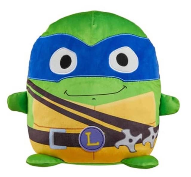 Mattel TMNT Korytnačky Ninja plyšák LEONARDO 14 cm