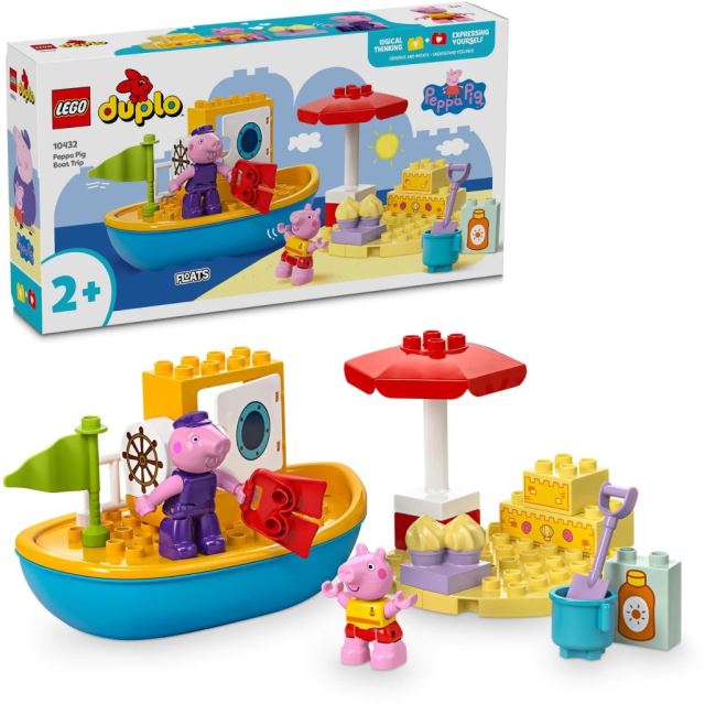 LEGO® DUPLO® 10431 Prasiatko Peppa – záhrada a domček na strome