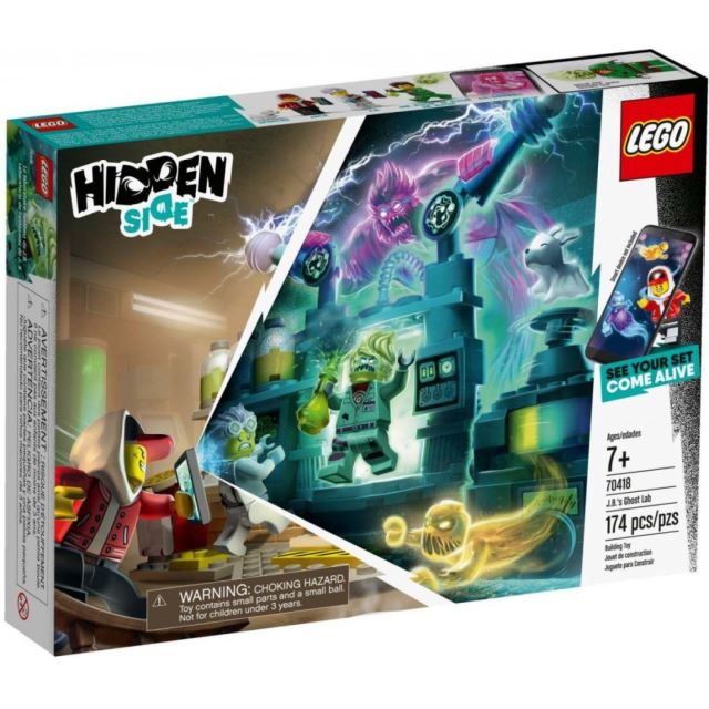 LEGO® Hidden Side 70418 J. B. a jeho laboratoř plná duchů